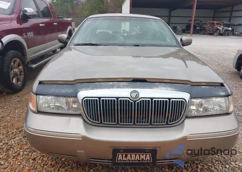 2001 Mercury Grand Marquis Ls from USA, damaged, VIN 2MEFM75W61X647329